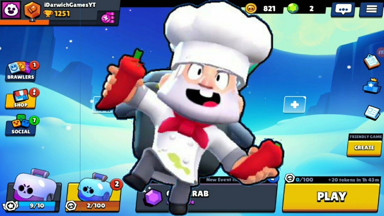 Brawl Stars Spicy Mike New Skin Dynamike Youtube - brawl stars brockdinamike chef cuistos