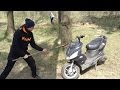 Как снять пластик с китайского скутера