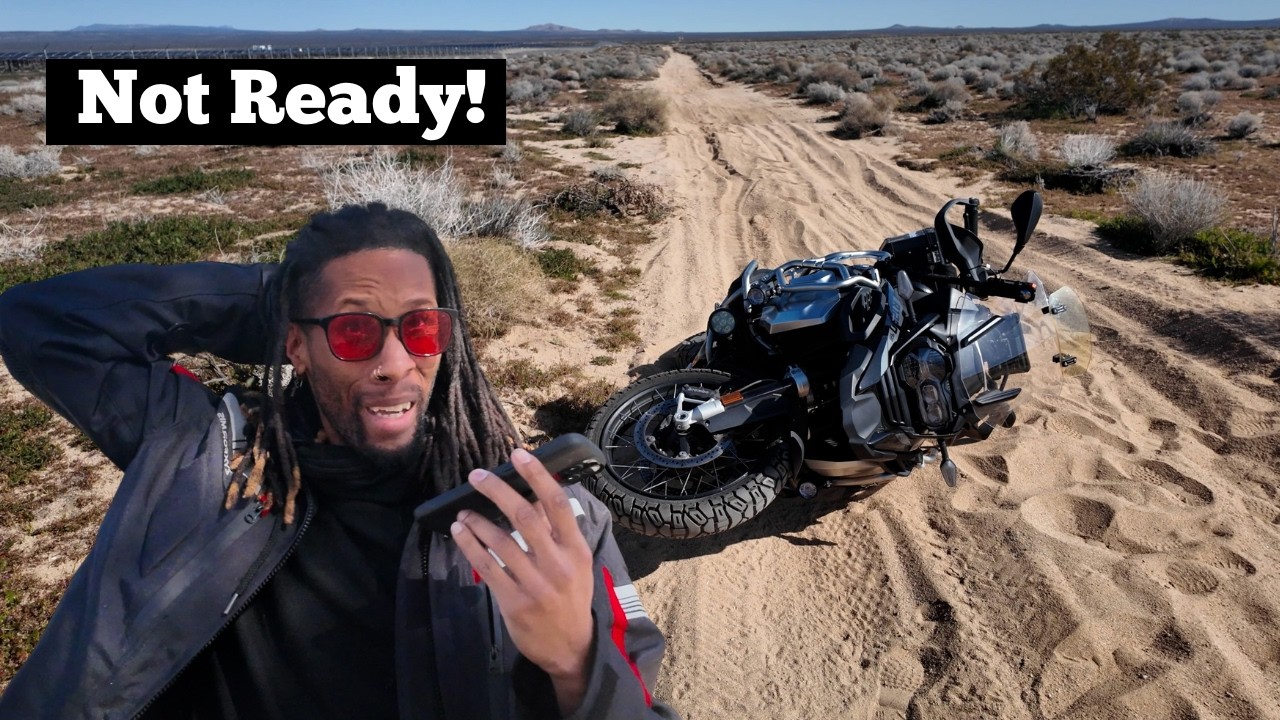 Мотоцикл BMW 1250 GS заставил меня смириться с реальностью в глубоком песке.