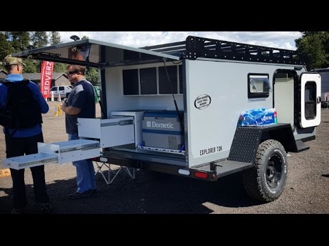 The Most Rugged Offroad Camper Trailer I Have Ever Seen By Overland Explorer Overland Expo 2017
