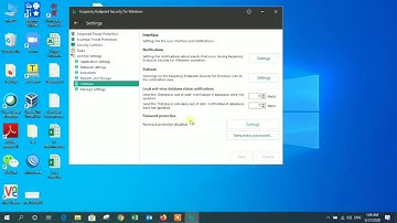 How to Set password on Kaspersky antivirus endpoint security
