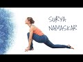 Surya namaskar sun salutation steps for beginners  surya namaskara with guided meditation