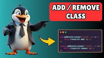 How to Add or Remove Class in Javascript