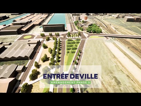 Entrée de ville du Havre : aménagement phase 3