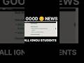 IGNOU Very Exciting News For All IGNOU students ( URGENT )
