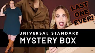 LAST BOX EVER! Universal Standard Mystery Box Unboxing | Try On Haul