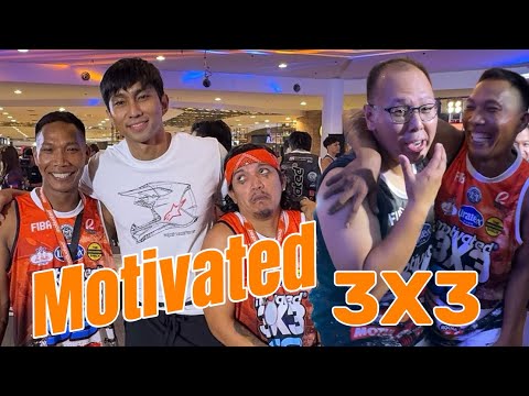Naglaro ako sa Motivated 3x3 Basketball Tournament