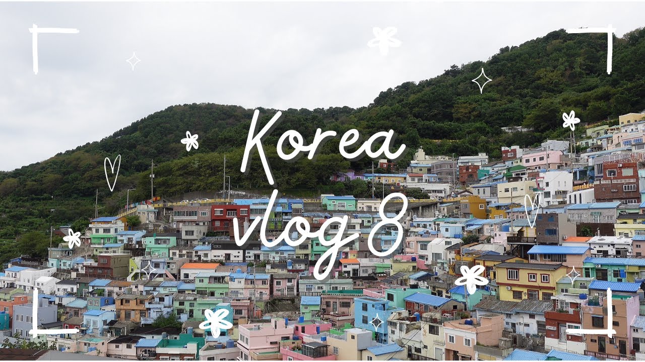 Korea vlog 8: gamcheon culture village, bupyeong kkangtong market, china town de noche