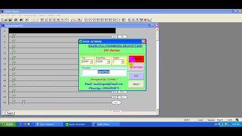 Crack Password PLC VIGOR VH 32MR