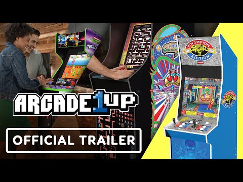 Turtles in Time & Street Fighter 2 - Official Arcade1up Cabinets Reveal Trailer | Summer of Gaming from GameTrailers