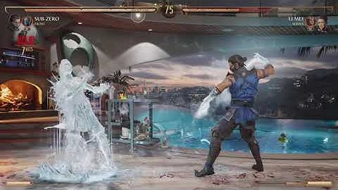 Mortal Kombat 1 Sub Zero and Li Mei combo