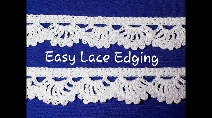 Learn Beautiful Crochet Lace Edging Techniques