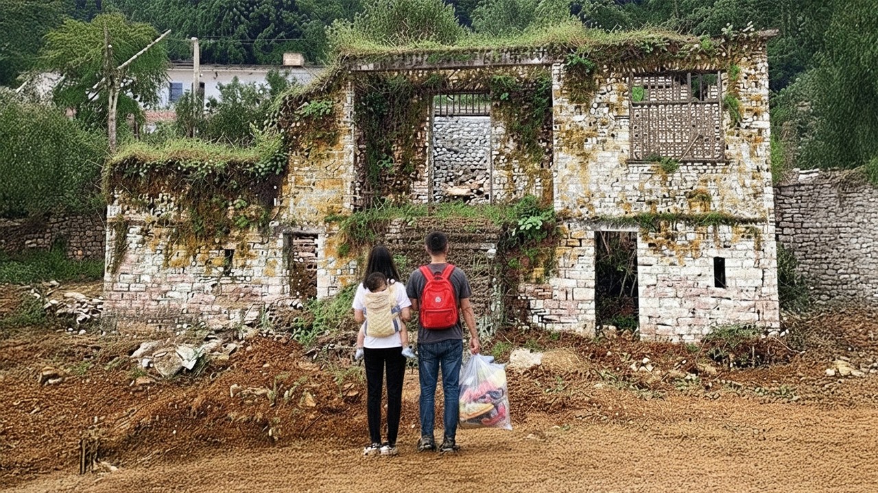 Disappointed by an Abandoned House in a Small Rural Area,Poor Farming Couple Brilliantly Restored It