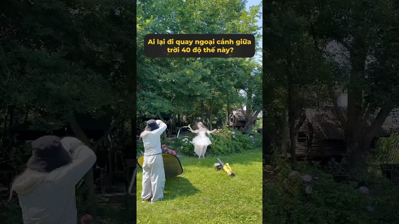 Khi tôi phải quay ngoại cảnh dưới cái nóng 40 độ... #shorts #cosplay #anime #genz #diy #creative