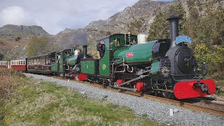 The Snowdonian Spring 2024 Part 1 - Ffestiniog Railway - Blanche Linda Lilla - Porthmadog to Blaenau