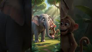 Information 🐵🐘 The Monkey & Elephant Story | Teamwork Saves the Day! Guide
