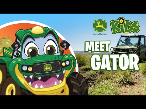Can't Get Enough of Gator! 💗🐊 | John Deere Kids