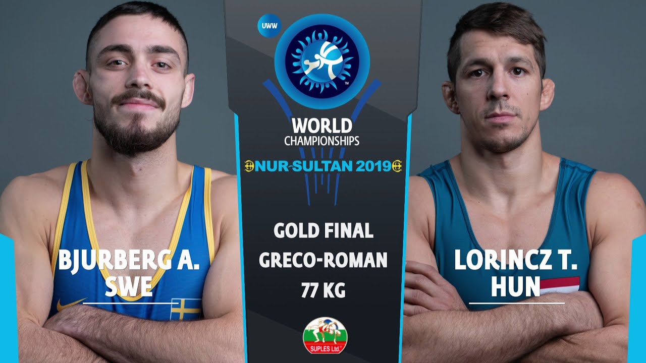 ЗОЛОТО GR - 77 кг: A. BJURBERG KES (SWE) v. T. LORINCZ (HUN)