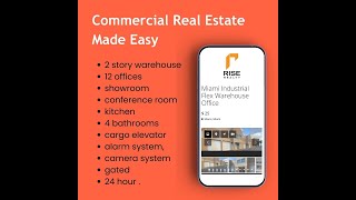 Explore the Ultimate Workspace: Ives Diary Commerce Center | Miami Industrial Flex Warehouse Office