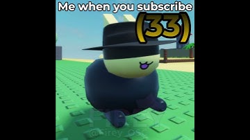 Me when you subscribe (33) / #roblox #sub #shorts #ytshorts #youtube #subscribe #foryoupage #fyp
