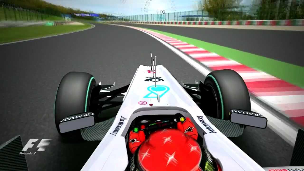 rFactor F1 2010 Michael Schumacher Onboard Suzuka
