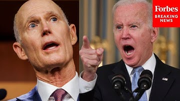 JUST IN: Biden Asked Point Blank About Rick Scott Calling For His Resignation
