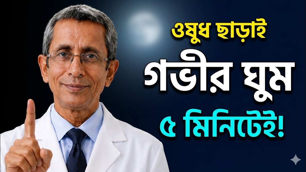 ঘুমের ওষুধ ছাড়াই ভালো ঘুম – প্রতিরাতে শান্তিপূর্ণ নিদ্… — Transcript