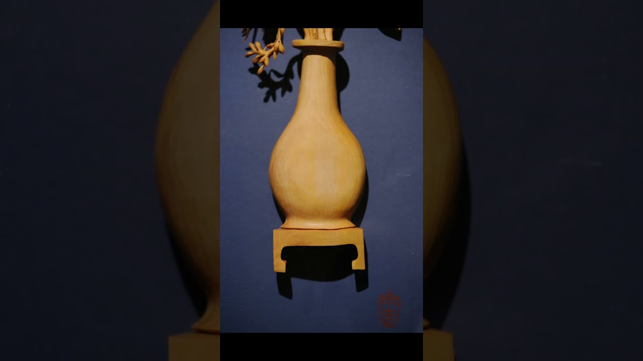 黄杨木| 和美平安挂屏#design #古董#家具#art #handmade #woodwork