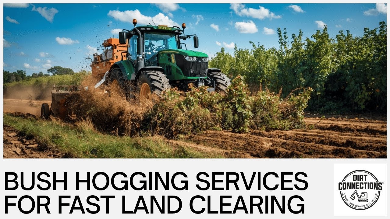 Bush Hogging Services Virginia | Land Clearing & Mowing Tips - YouTube