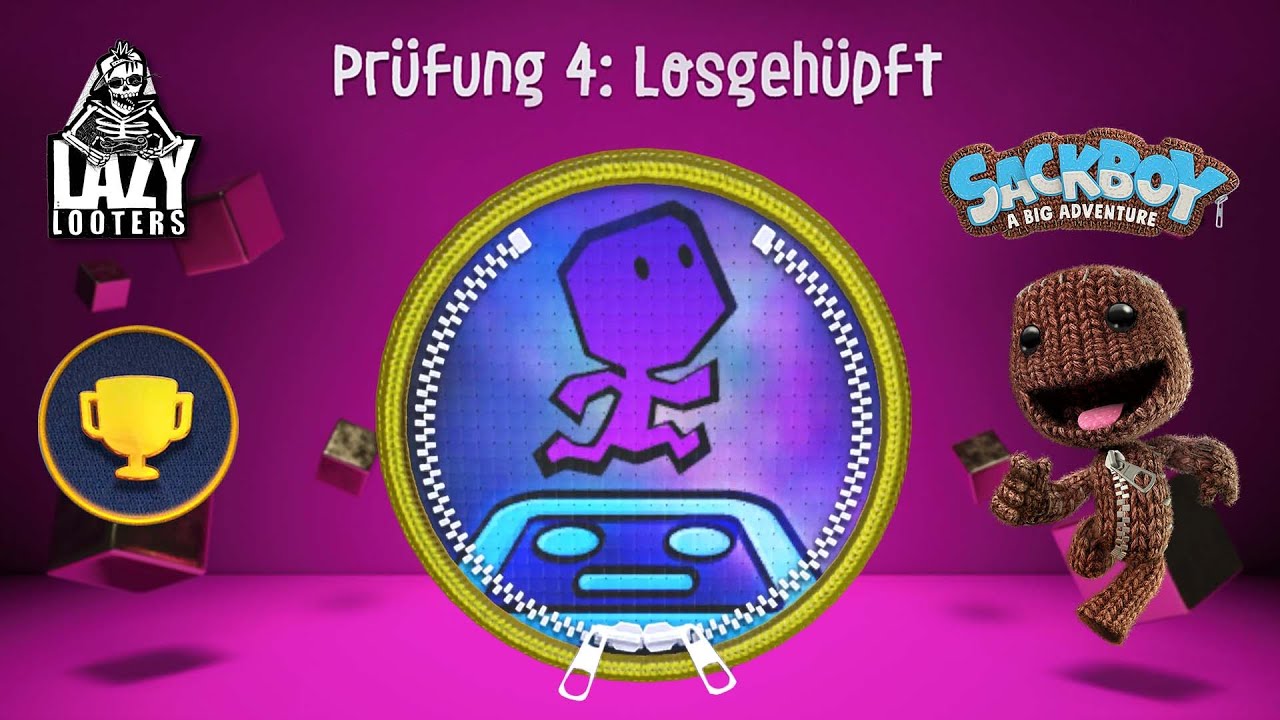 Strickritter Prüfung 4: Losgehüpft