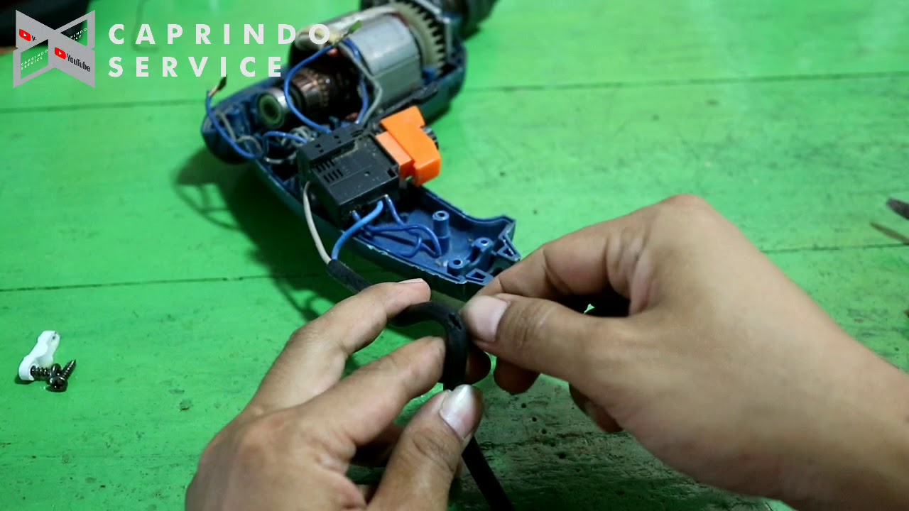 Cara Mudah Memperbaiki Bor Listrik 