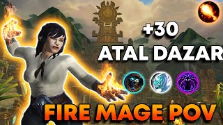 Atal'Dazar  30 | Fire Mage | Tyrannical | Dragonflight 10.2.0