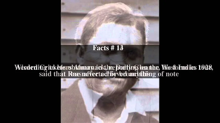 Ernest Rae Top # 27 Facts