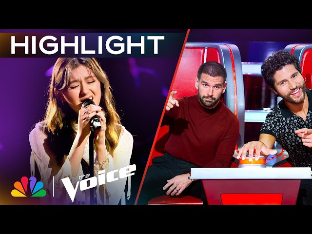 Anya True's Cover of Runaway Reaches Deep Down and Touches Hearts | The Voice Knockouts | NBC class=