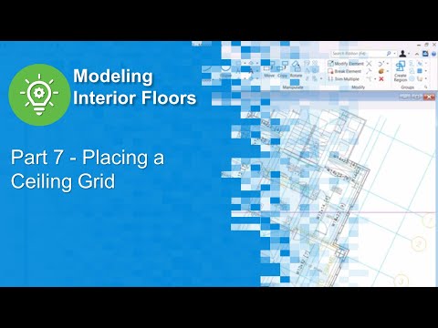 Part 7 - Placing a Ceiling Grid in OpenBuildings Designer