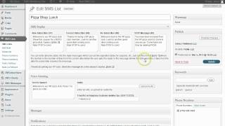 SMS Wordpress 1.8.2 Overview