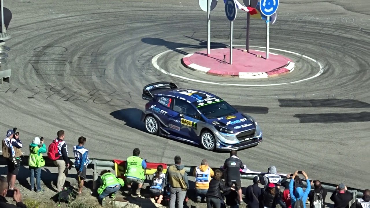 WRC Rally RACC Catalunya 2017 DAY3-SS18 - YouTube