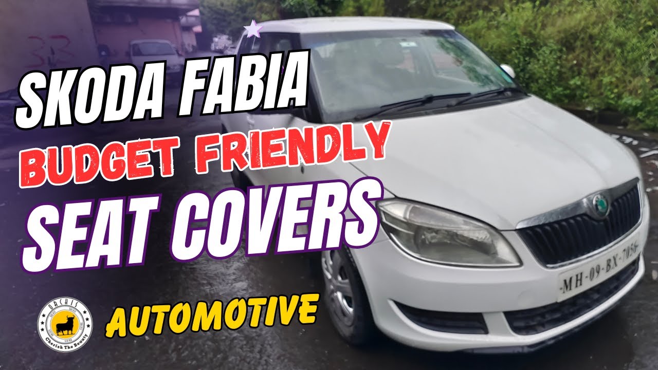 Skoda Fabia Custom Seat Covers Installation🔥Skoda Fabia Premium Leather  Seat Covers🔥Wholesale Price 