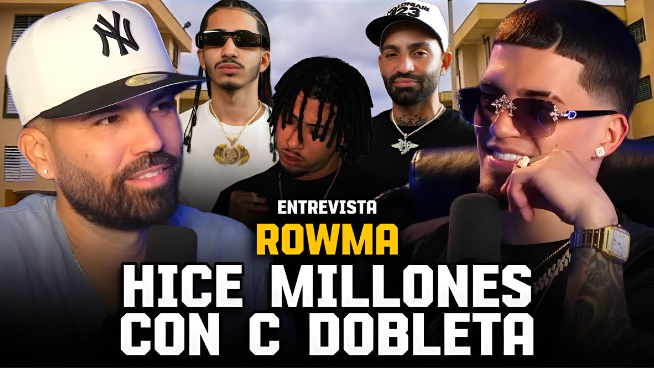 Rowma Rapper ROWMA habla de C DOBLETA, Arcángel, Austincito y revela cuál es su ...