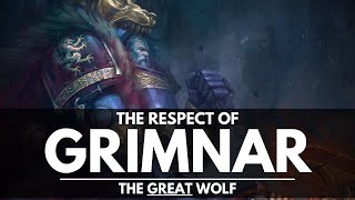 THE RESPECT OF LOGAN GRIMNAR! A TRUE GREAT WOLF!