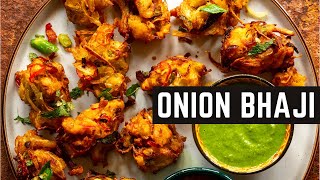 Easy Onion Bhaji Recipe - Use Up Leftover Bread!