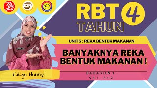 RBT TAHUN 4 : REKA BENTUK MAKANAN | 5.1.1 -5.1.2 | JENIS DAN KEPENTINGAN REKA BENTUK MAKANAN