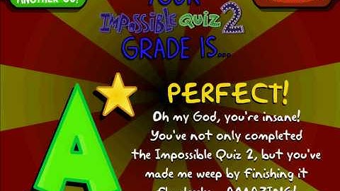 A* on the impossible quiz 2 hacked version