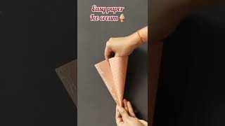 paper Ice cream🍦🤗#craft #decoration #homedecor #shorts #viral #subscribemychannel 🤗