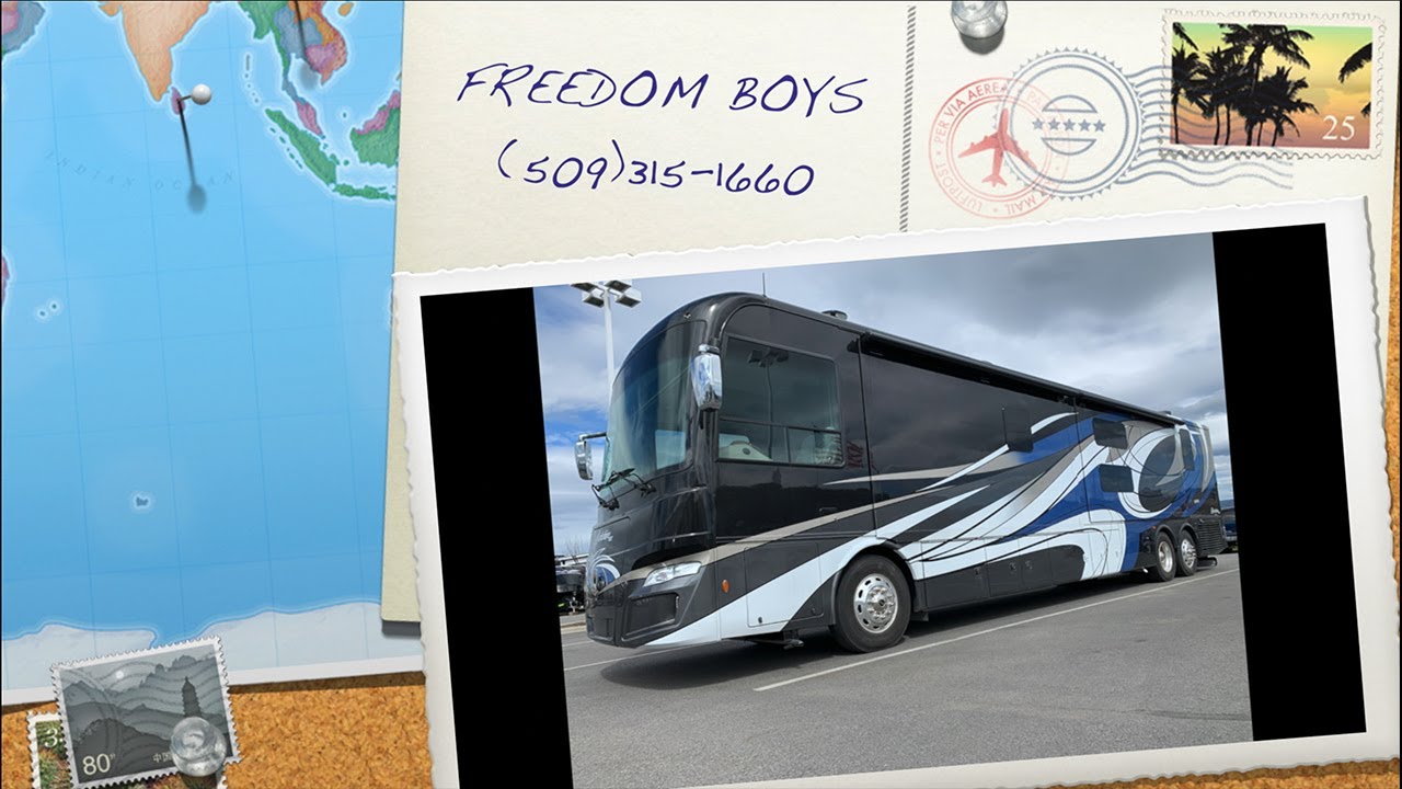 * SOLD * 2019 Berkshire 45A By Forest River 450HP Cummins - YouTube