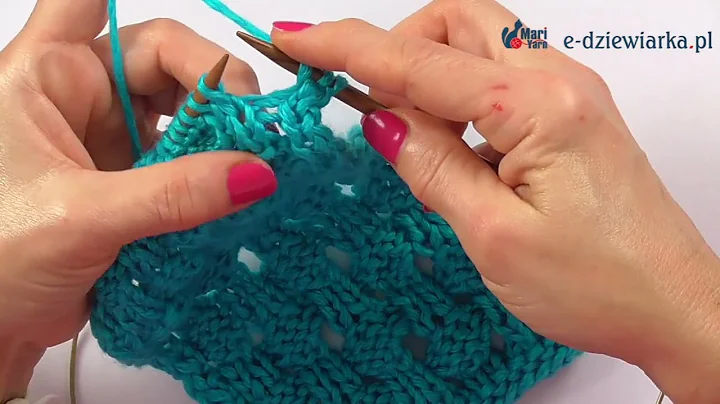 Ażurowa kostka - 96 odc. e-dziewiarka TV