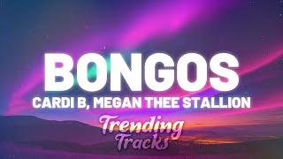 Cardi B - Bongos (feat. Megan Thee Stallion) (Clean - Lyrics) Resimi