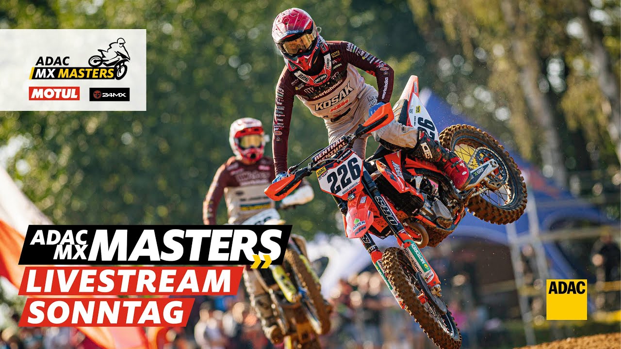 ADAC MX Masters in Holzgerlingen 2022 Sonntag YouTube