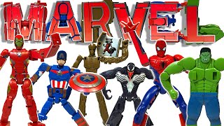 【MARVEL】Toys with deformed alphabet Super hero