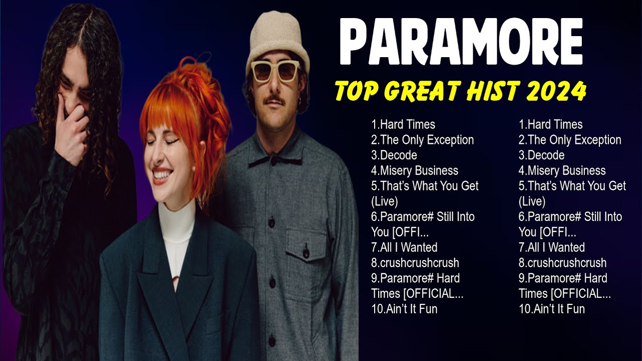 Paramore - Hot Trending OPM Tagalog Love Songs - Hot Playlist 2024
